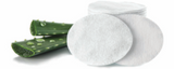 Aloe Vera LARGE Italian Cotton Pads - 40 Count - Anna Lisa Cotton